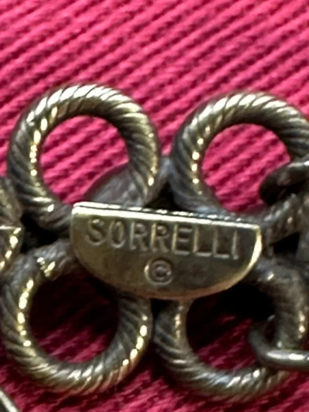 VTG Sorrelli Victorian Revival Swarovski Crystal Bracelet